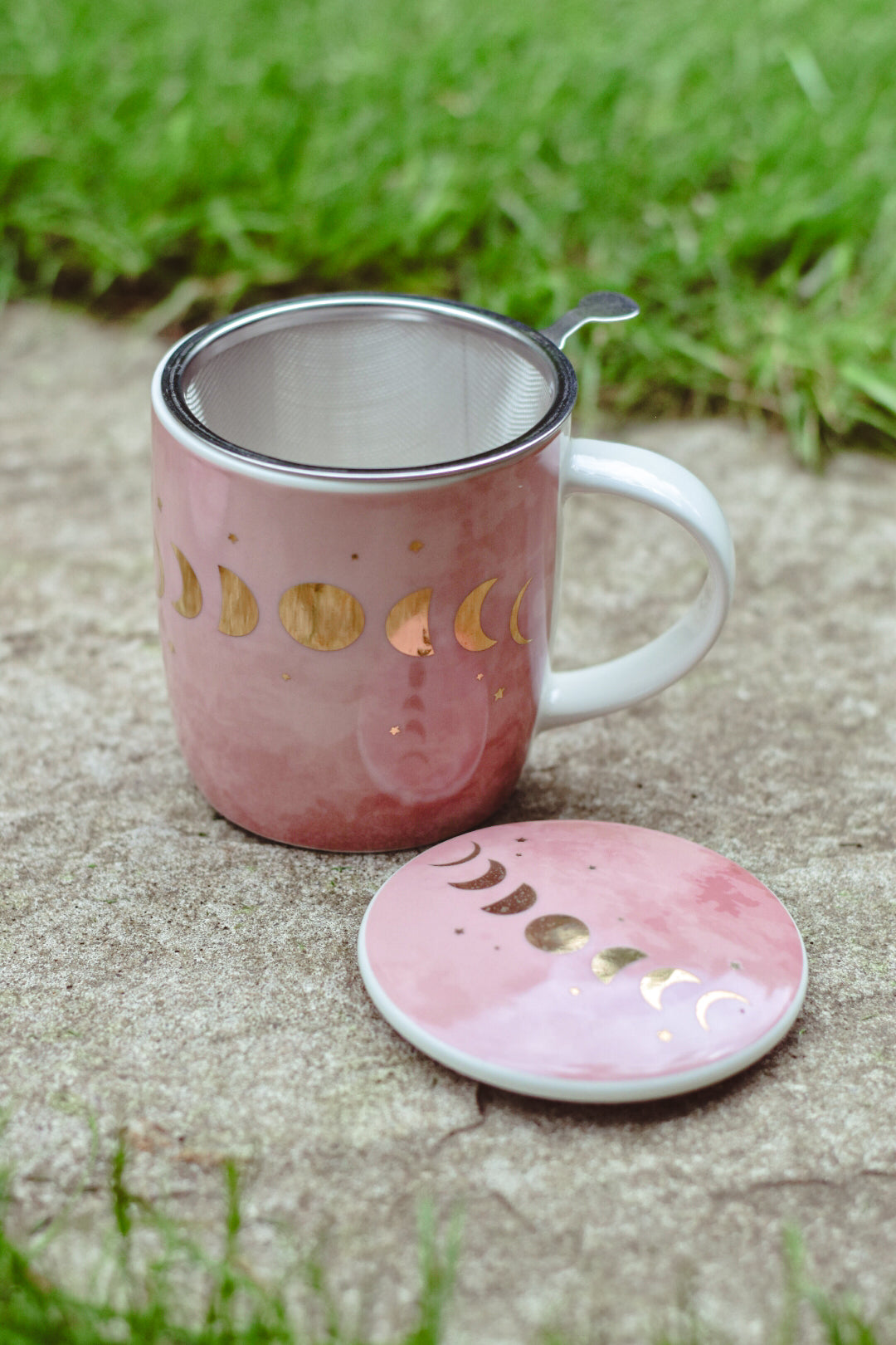 Teetasse Mondphasen