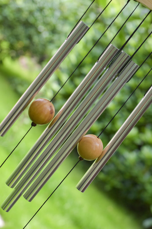 Windspiel aus Naturholz