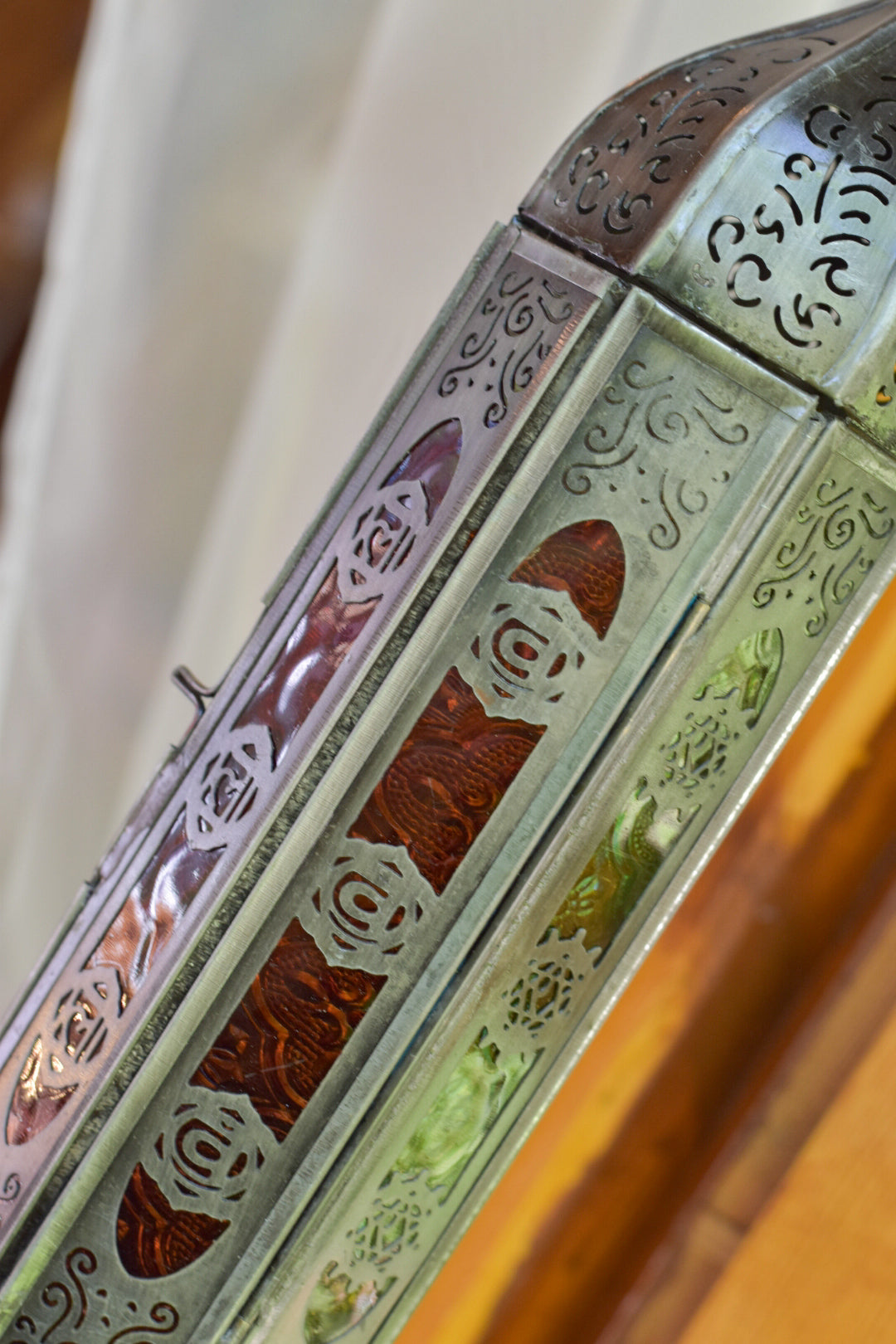 Orientalische Laterne 7 Chakren