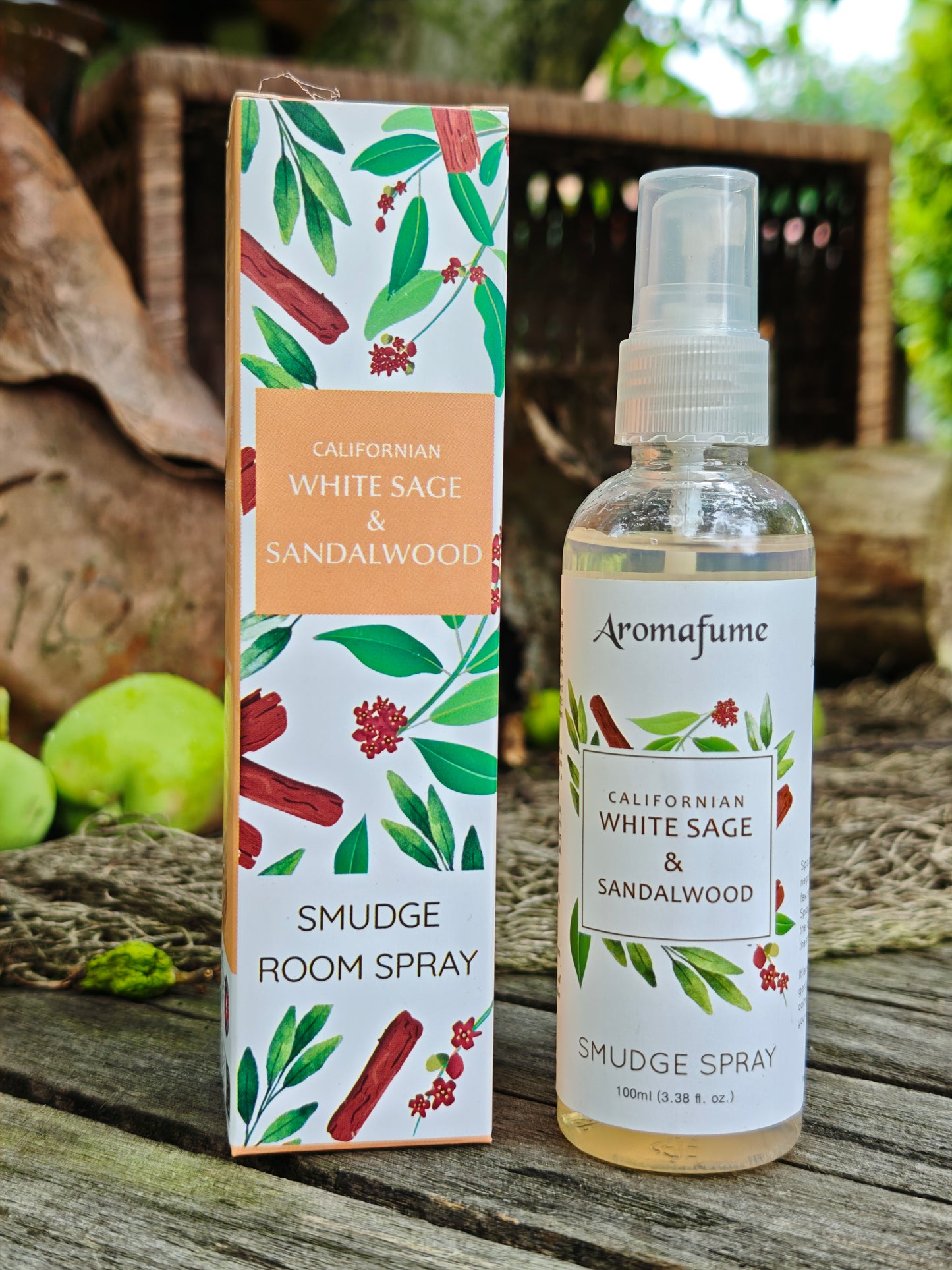 Smudgespray weißer Salbei & Sandelholz
