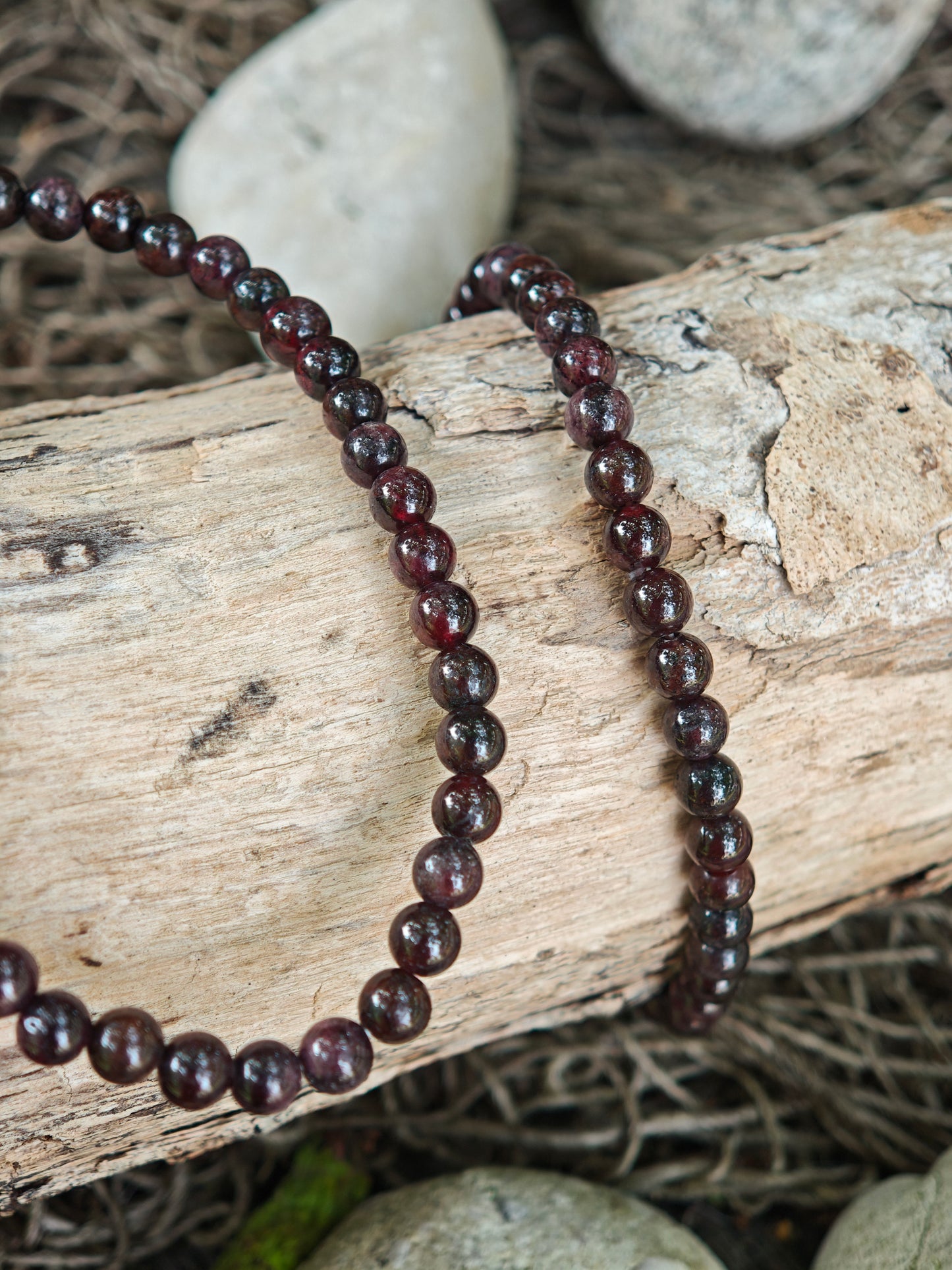 Granat Armband