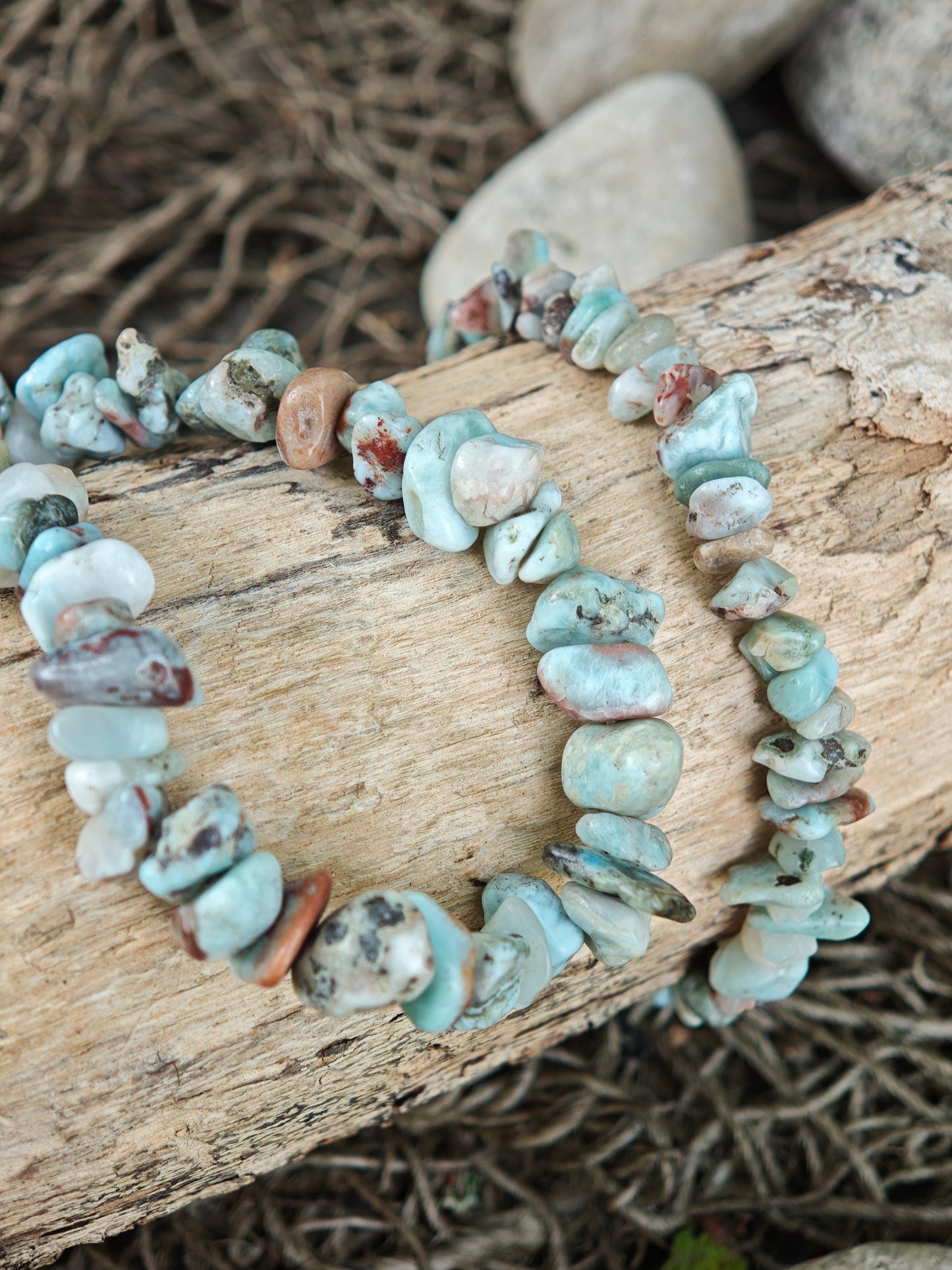 Larimar Splitter-Armband