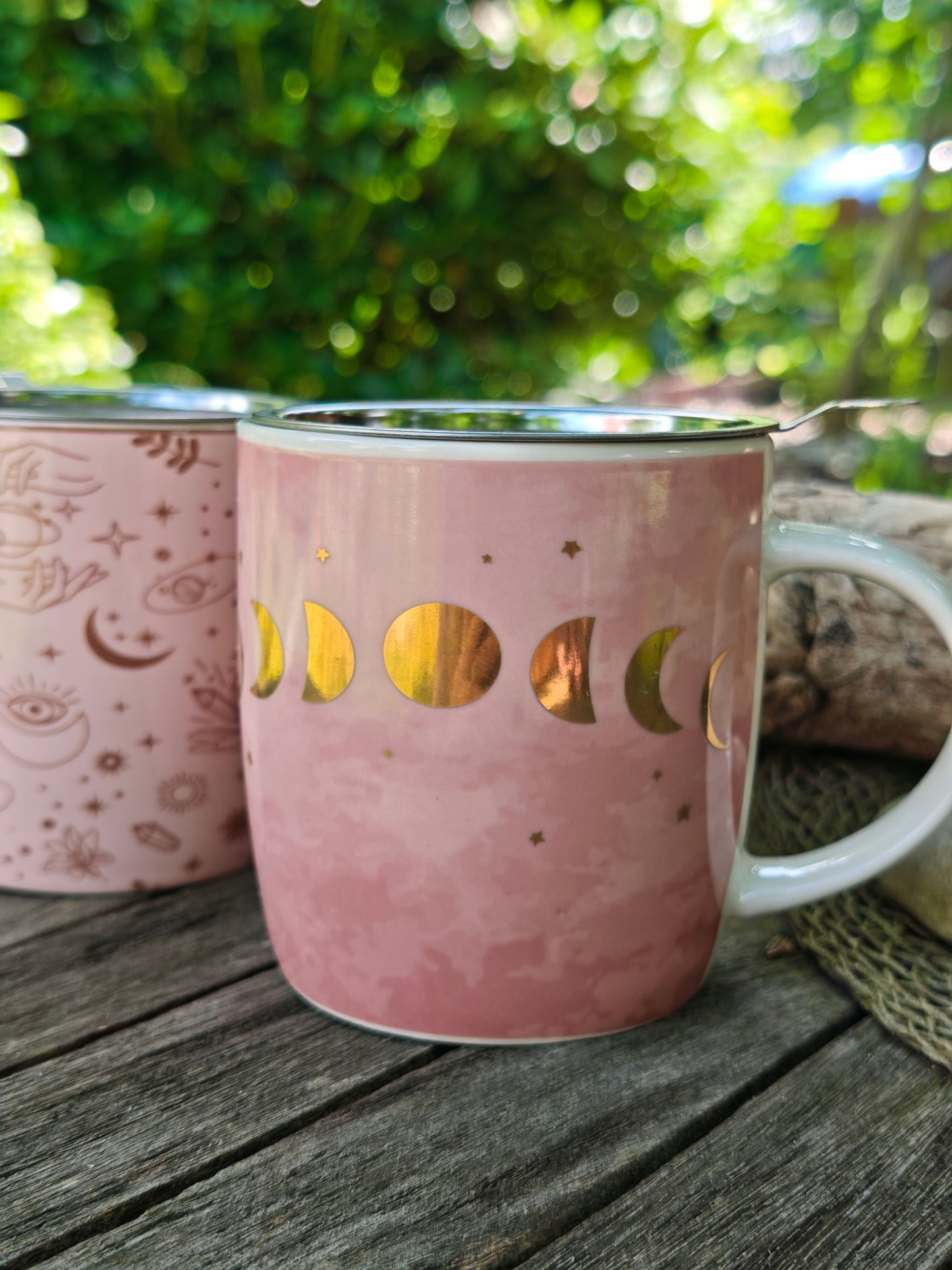 Teetasse Mondphasen