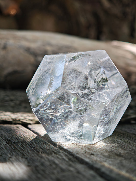 Bergkristall Dodekaeder