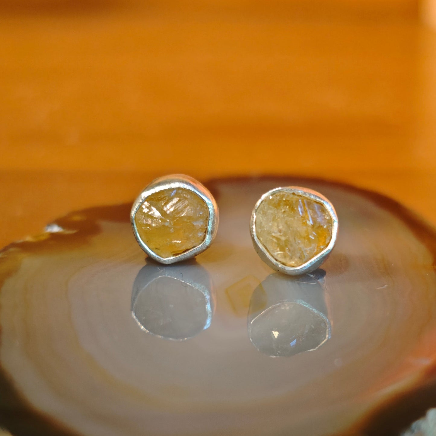 Ohrstecker aus 925er Silber oder 925er Silber vergoldet – mit echten Edelsteinen