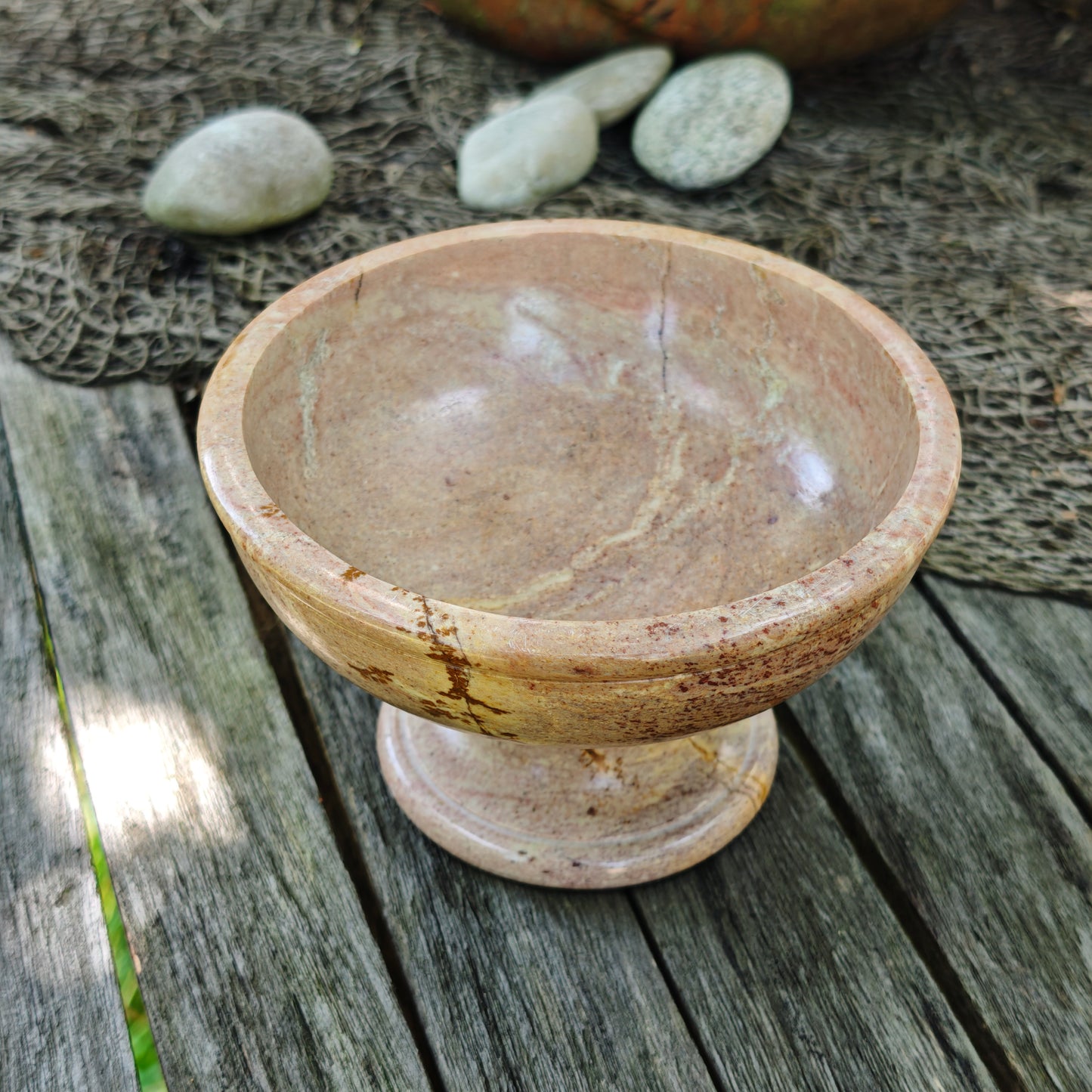 Räucherkelch aus Speckstein
