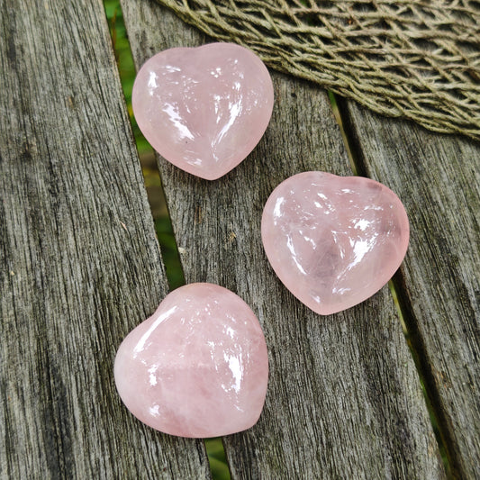 Rosenquarz-Herz