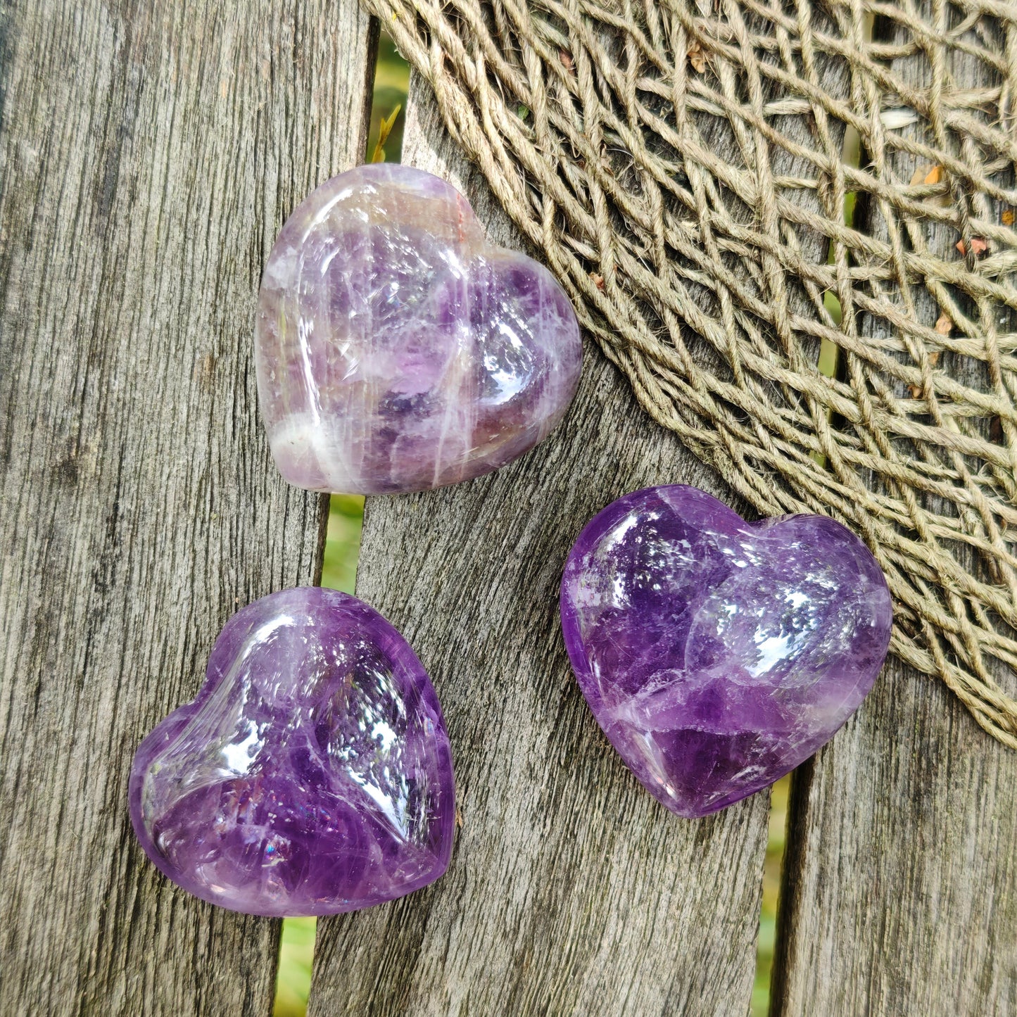 Phantom‑Amethyst Herz