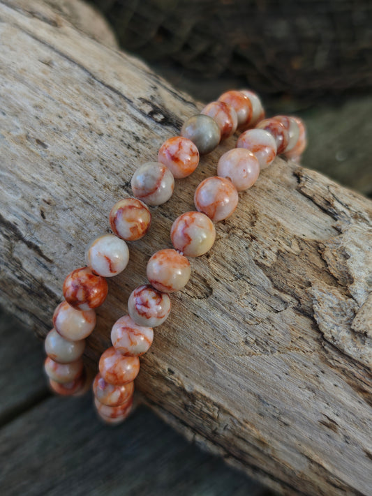 Armband roter Netzjaspis