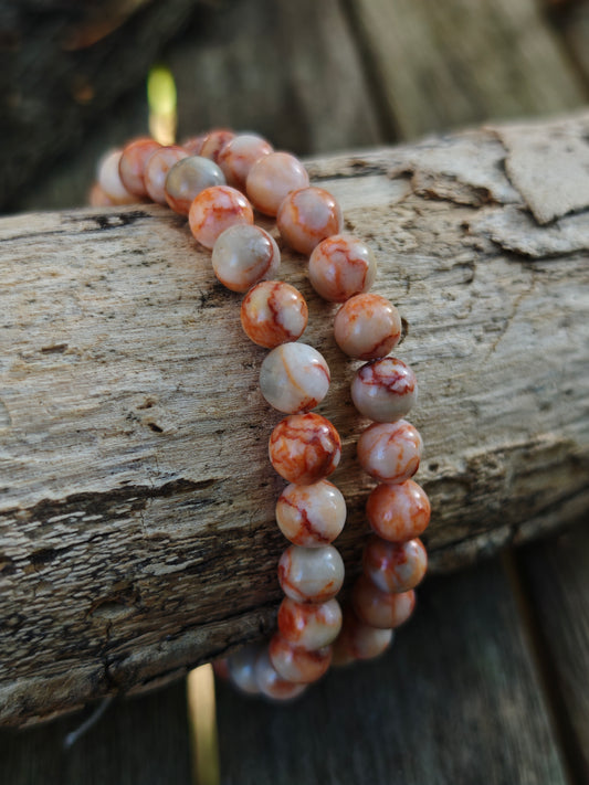 Armband roter Netzjaspis