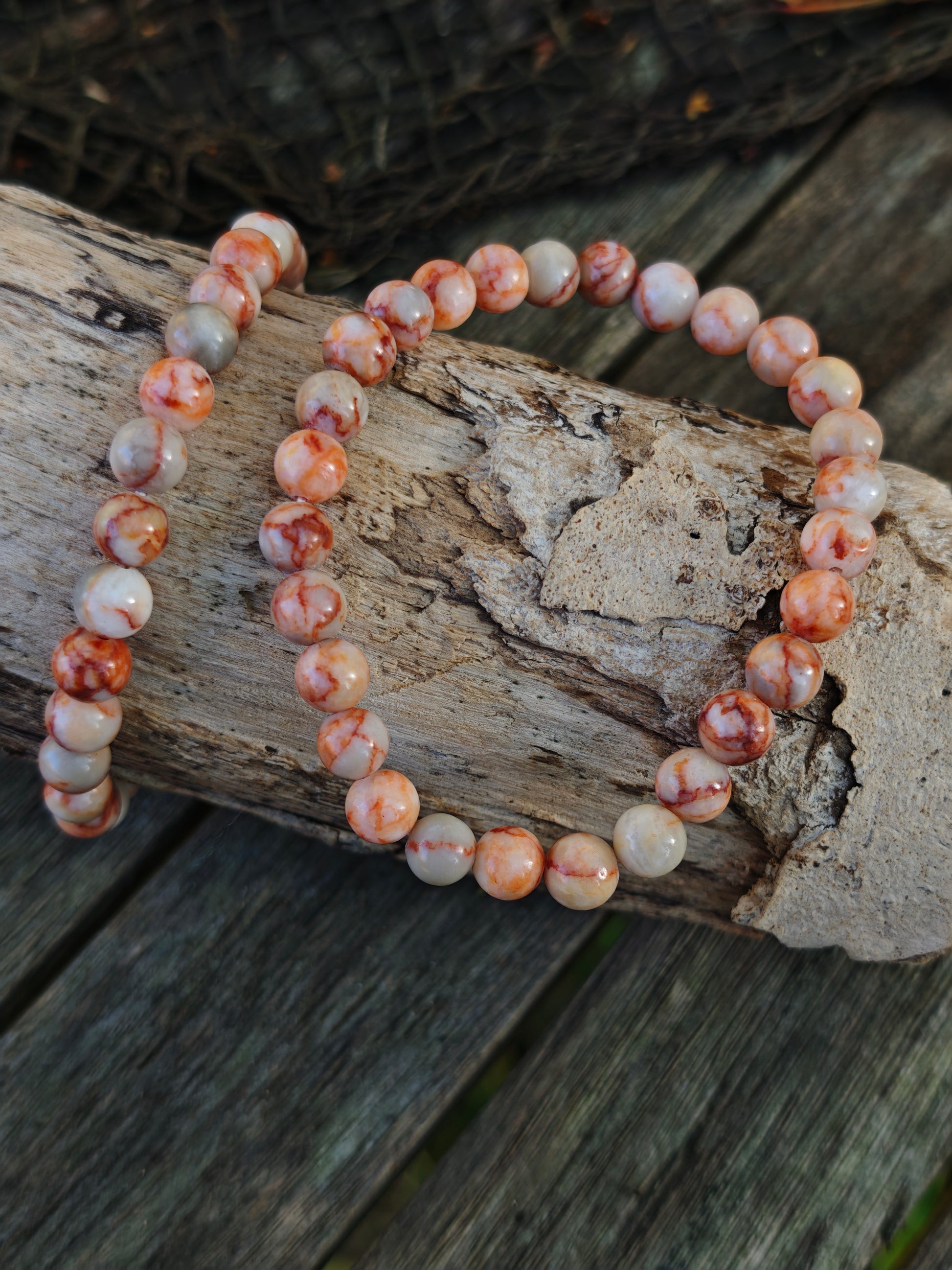 Armband roter Netzjaspis