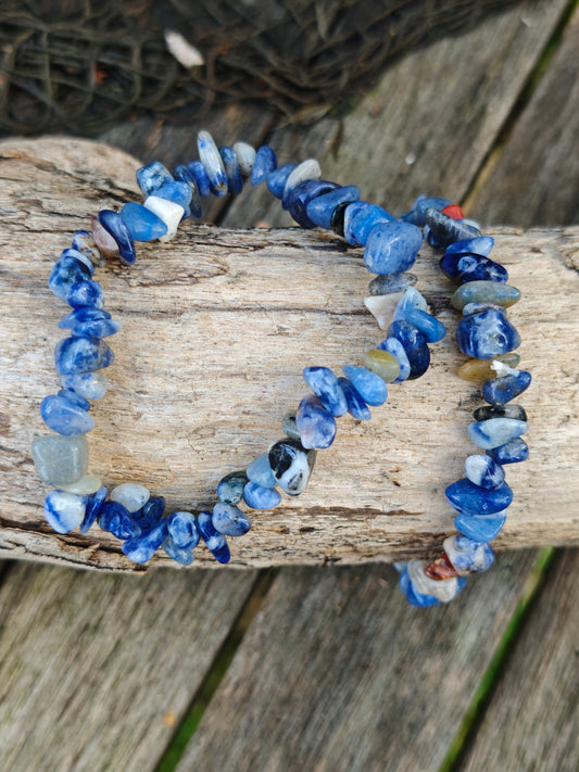 Splitterarmband Sodalith