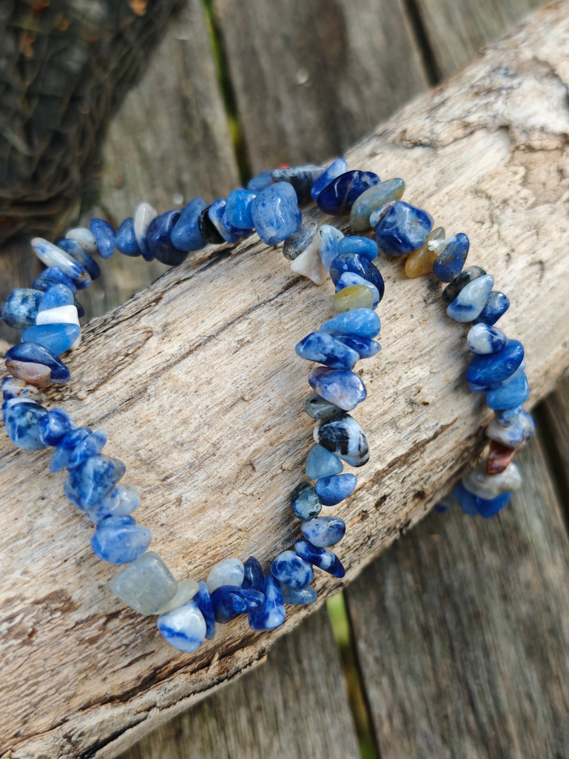 Splitterarmband Sodalith