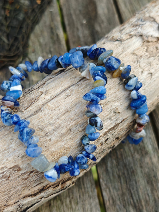 Splitterarmband Sodalith