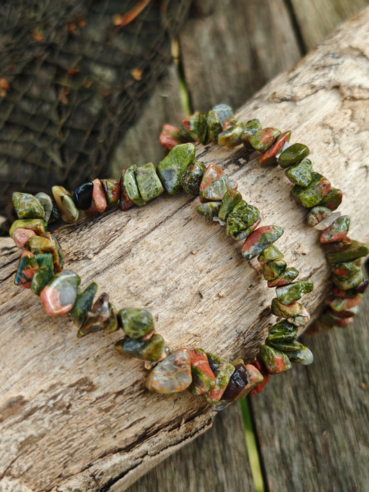 Splitterarmband Unakit