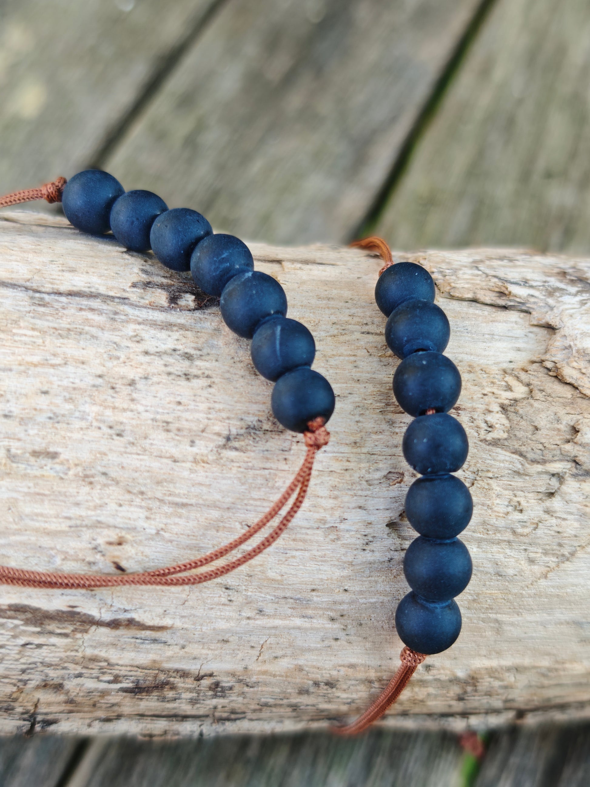 Armband Obsidian verstellbar