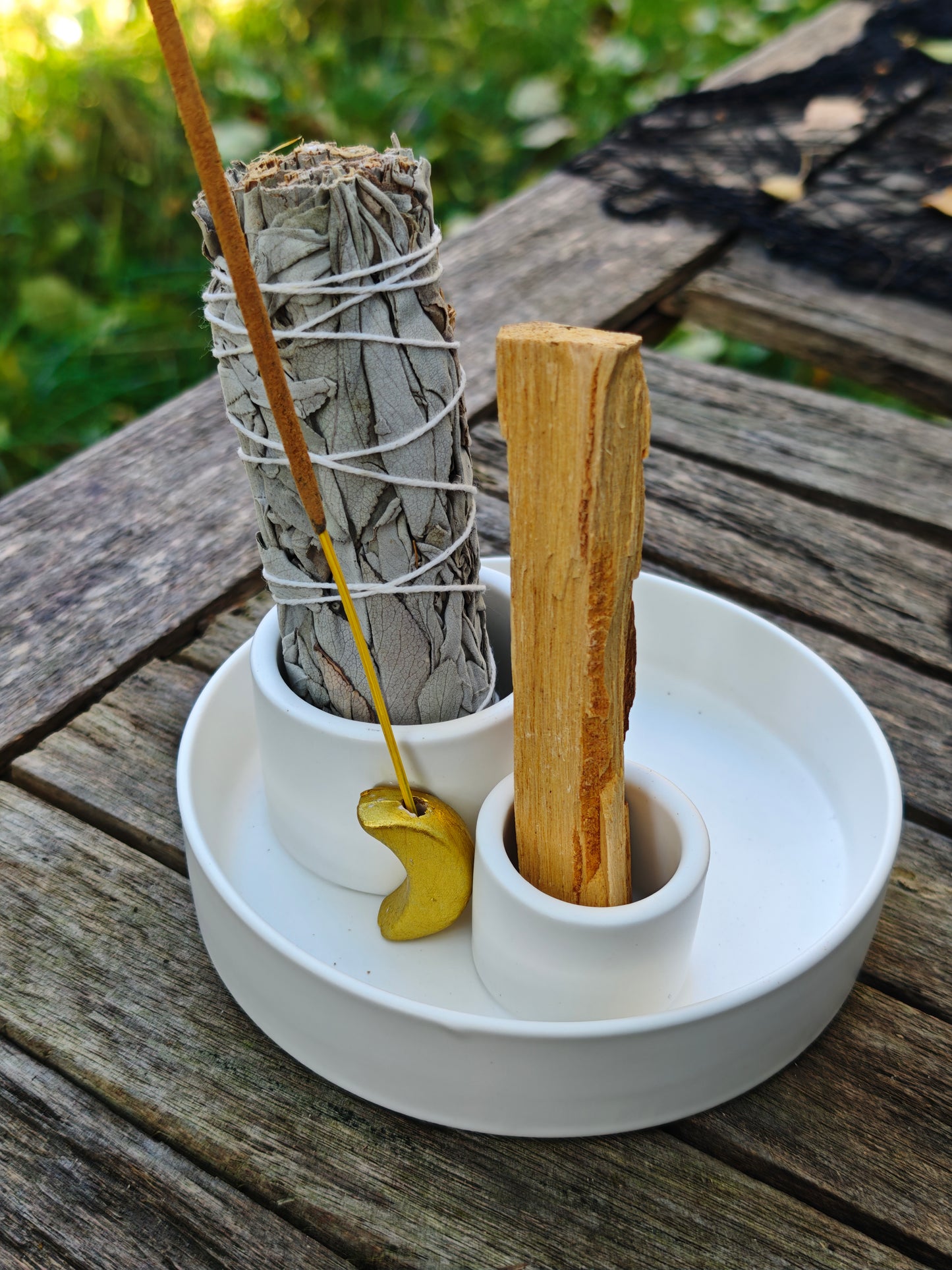 Keramikhalter für Palo Santo, Smudge