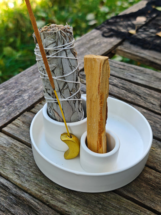 Keramikhalter für Palo Santo, Smudge