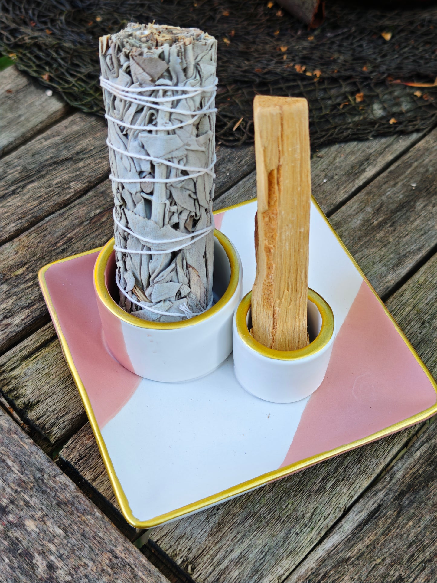 Keramikhalter für Smudge und Palo Santo