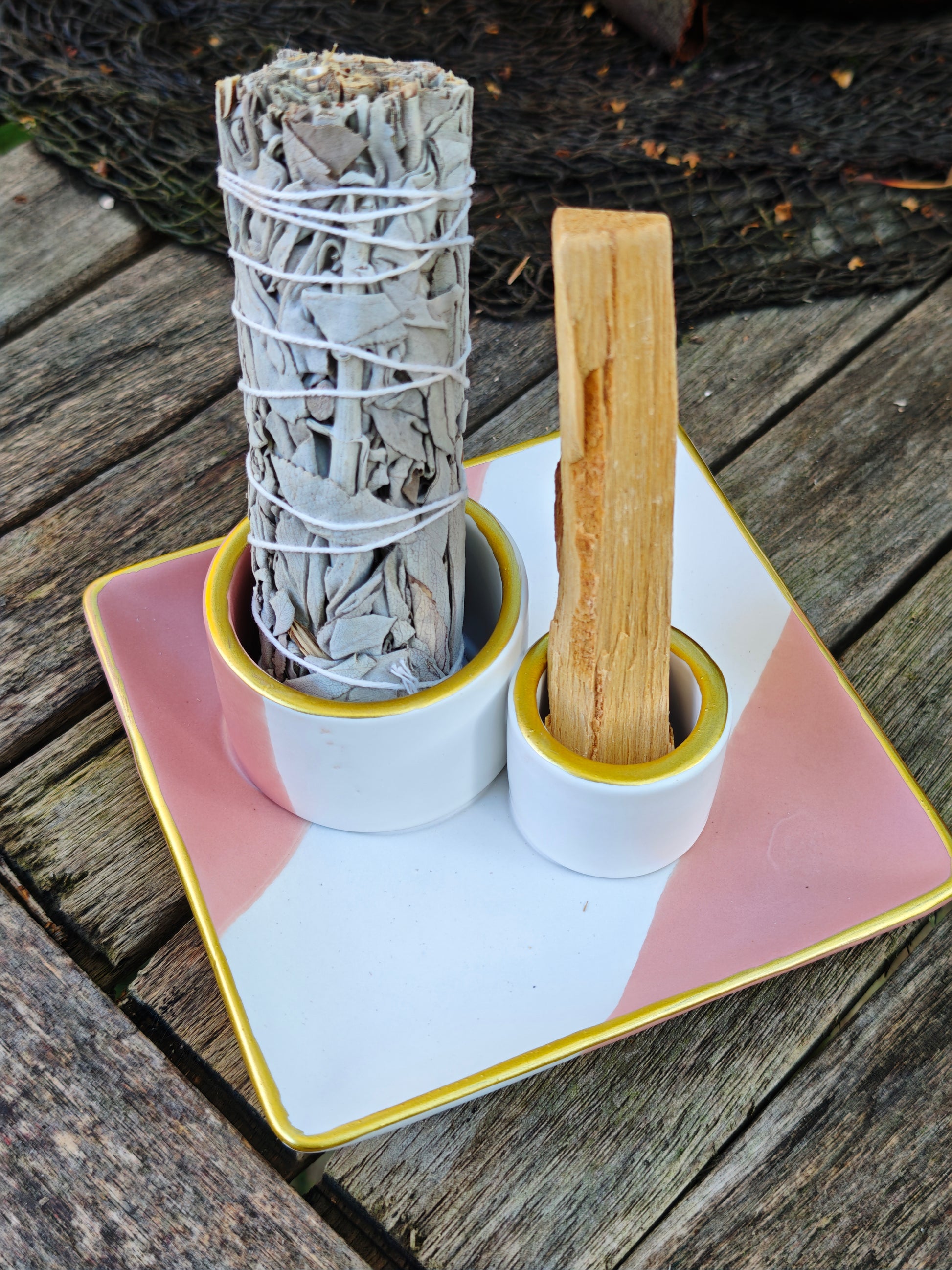 Keramikhalter für Smudge und Palo Santo