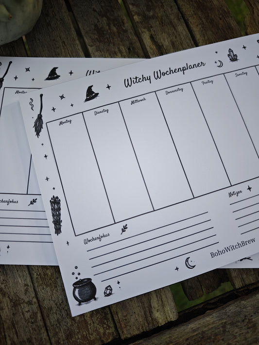 Witchy Wochenplaner – DIN A5