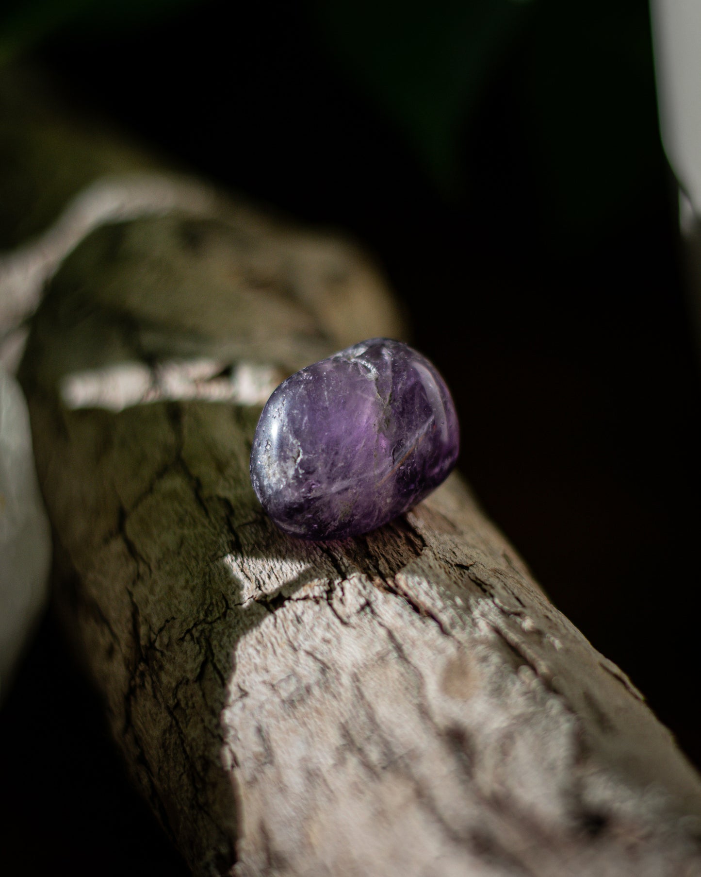 Amethyst Trommelstein