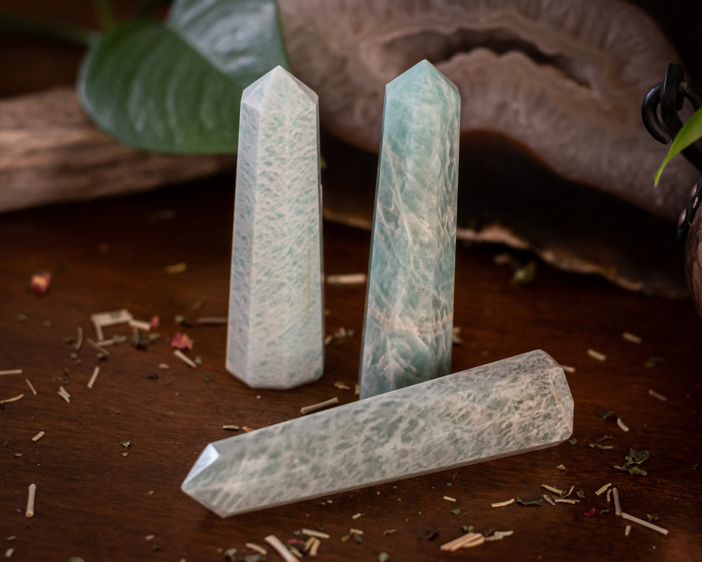 Amazonit Obelisk