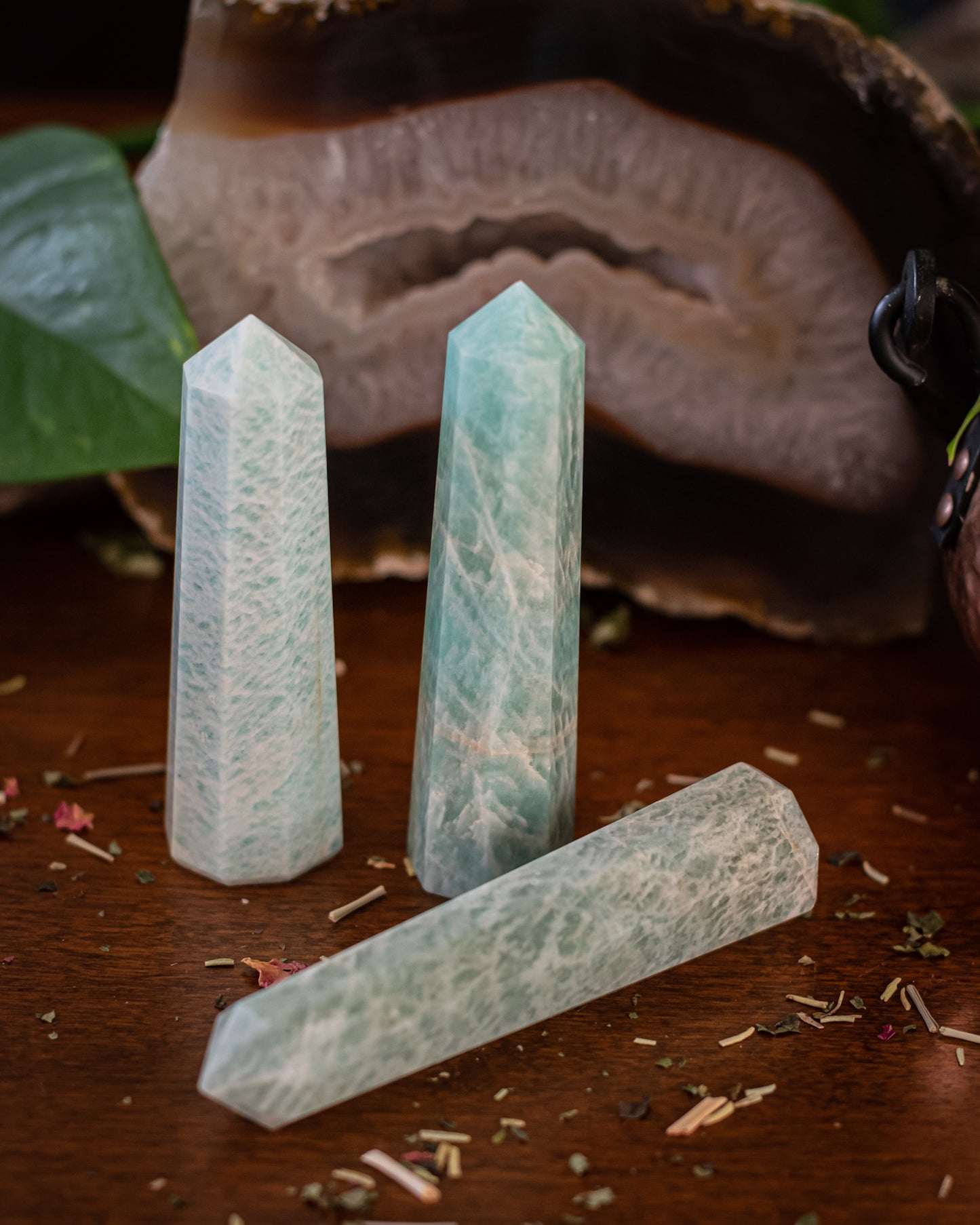 Amazonit Obelisk