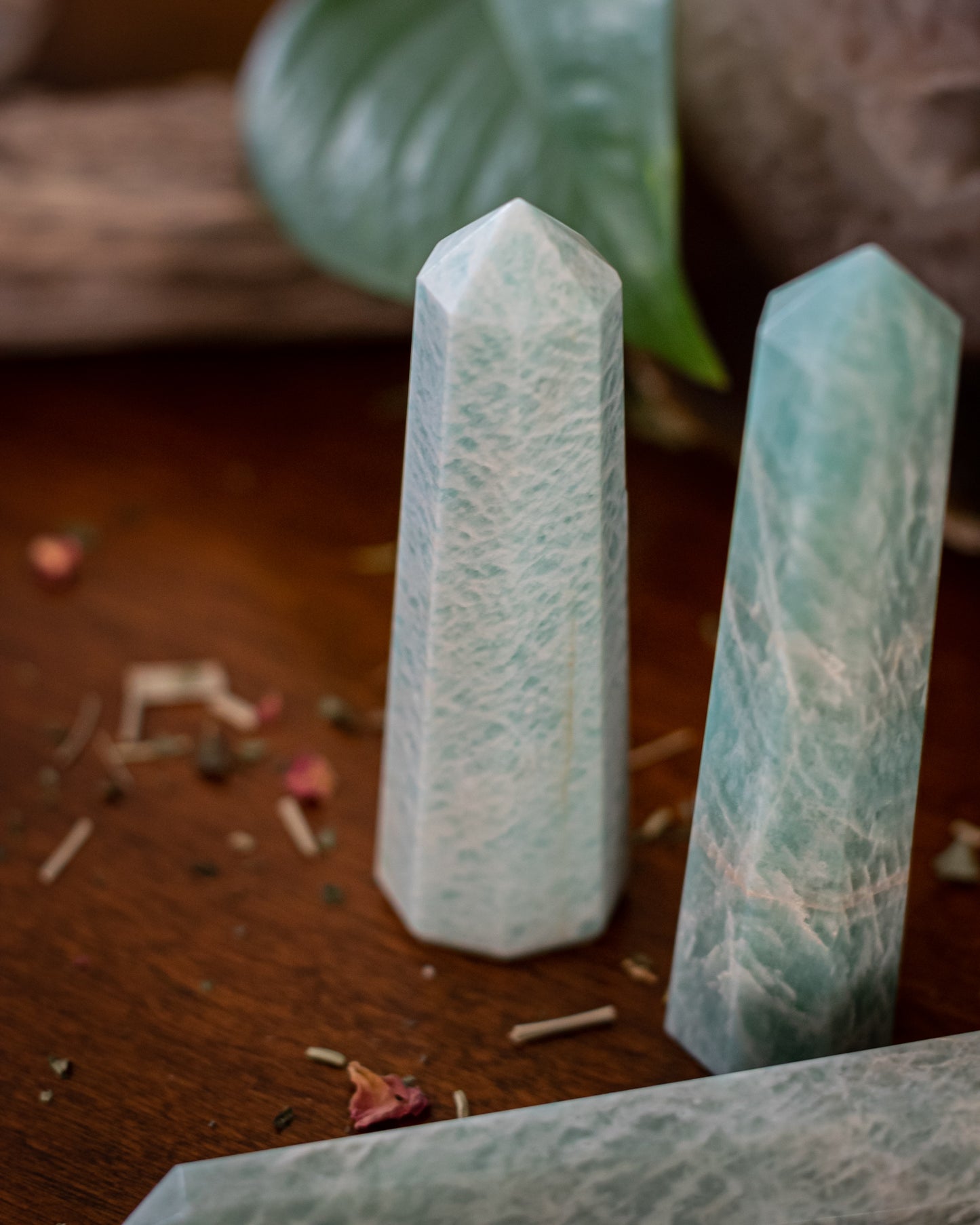 Amazonit Obelisk
