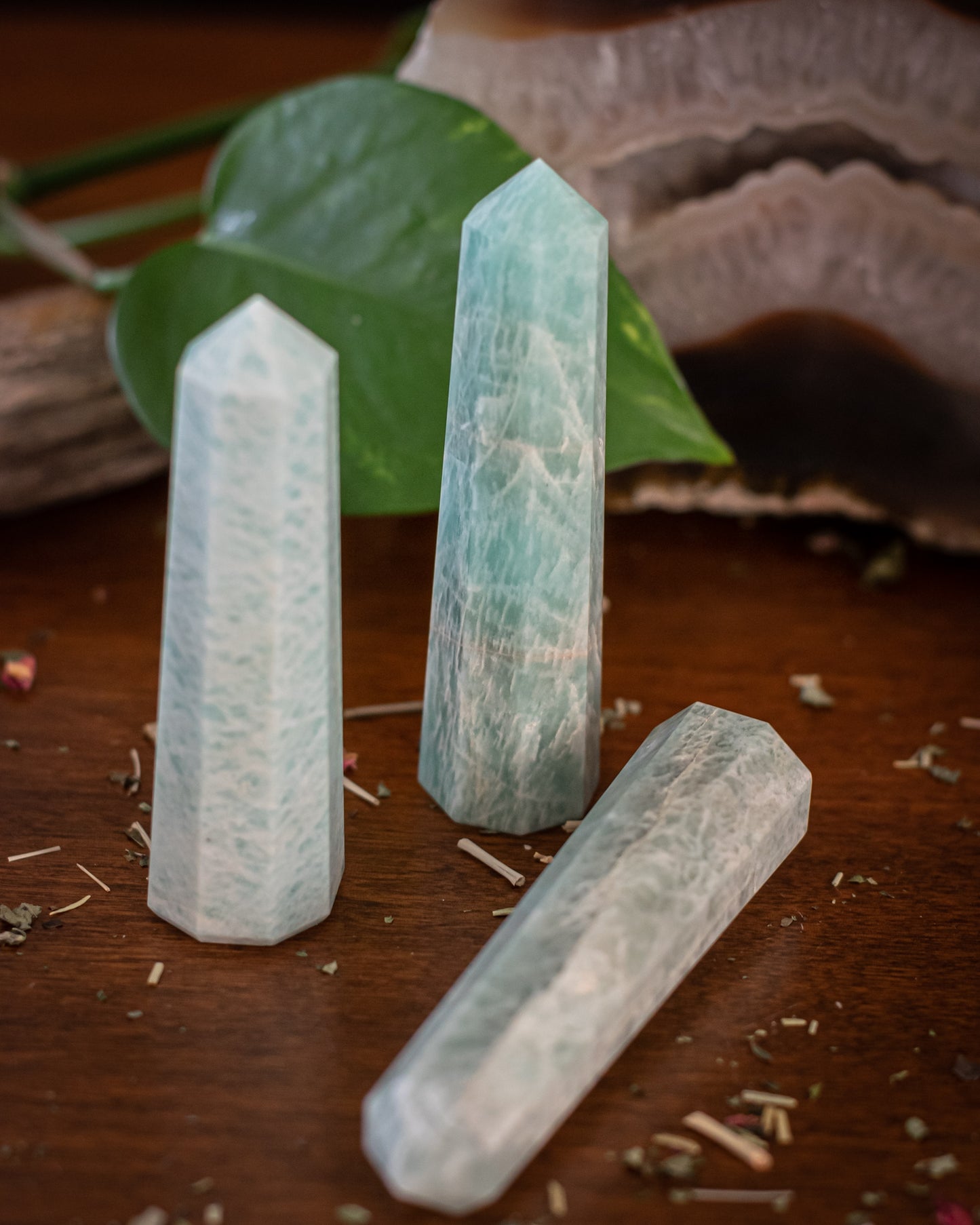 Amazonit Obelisk