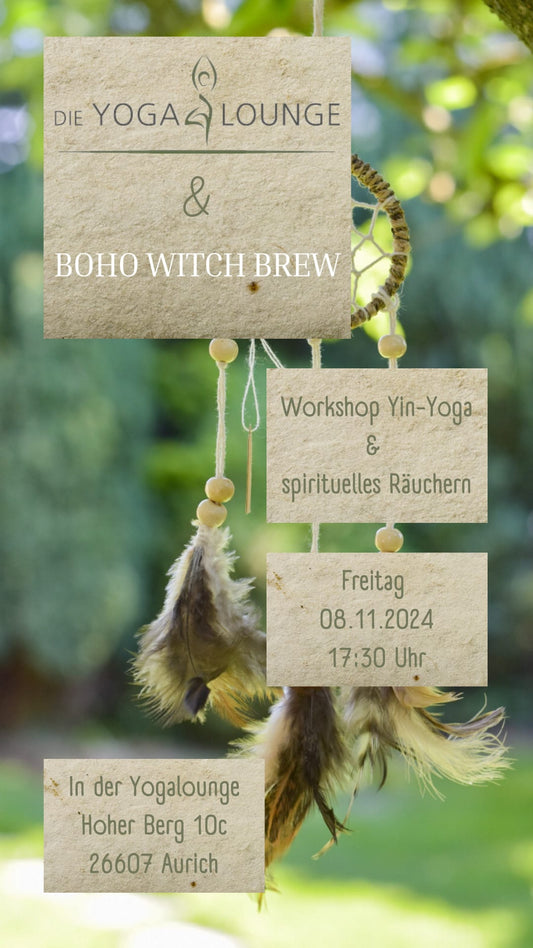 Workshop Yin Yoga und spirituelles Räuchern