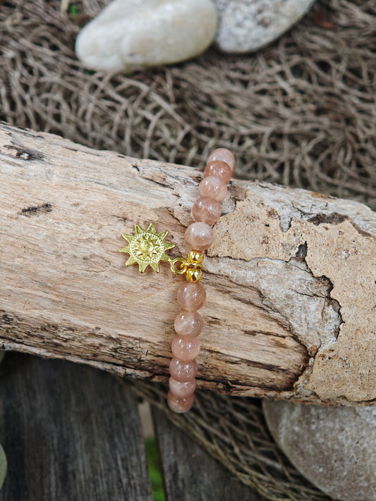 Sonnenstein Armband mit Sonnenanhänger