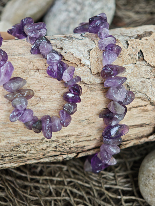 Amethyst Splitter-Armband