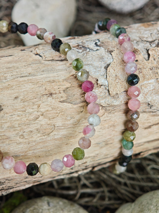 Turmalin mehrfarbig Armband