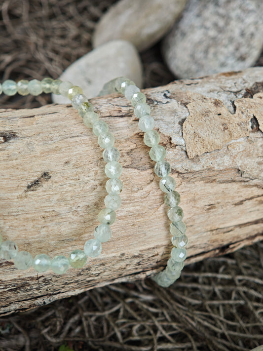 Prehnit Armband