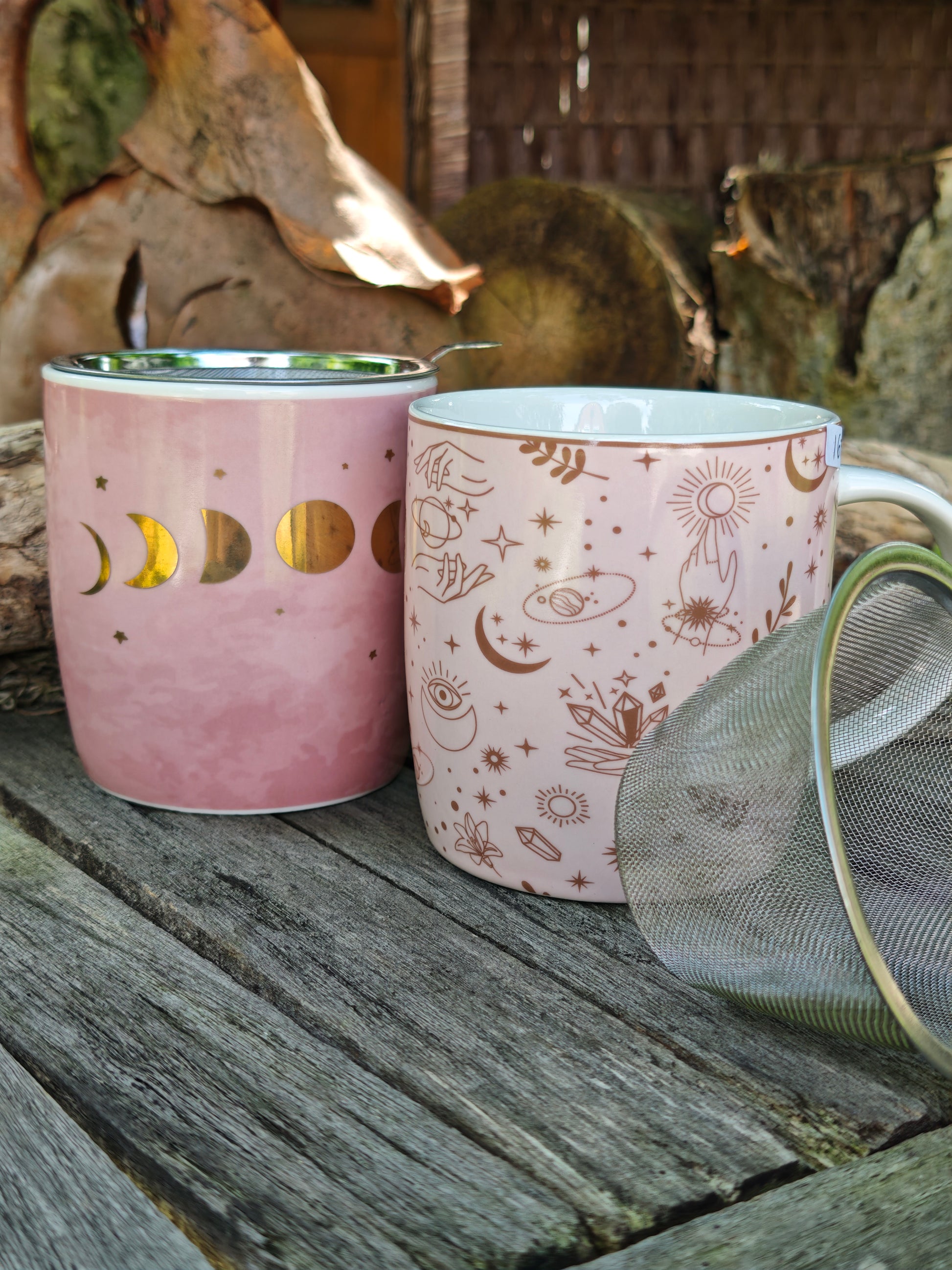 Teetasse Mondphasen