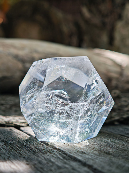 Bergkristall Dodekaeder