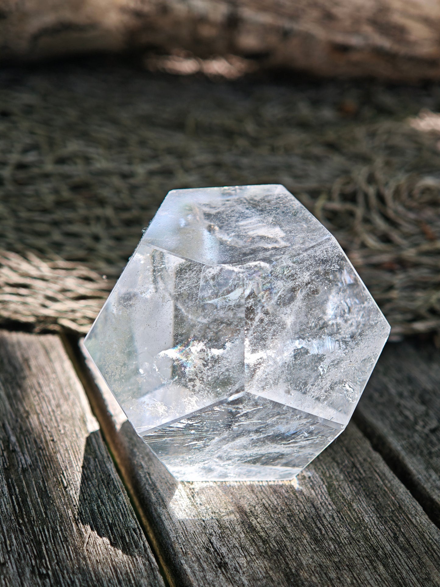 Bergkristall Dodekaeder