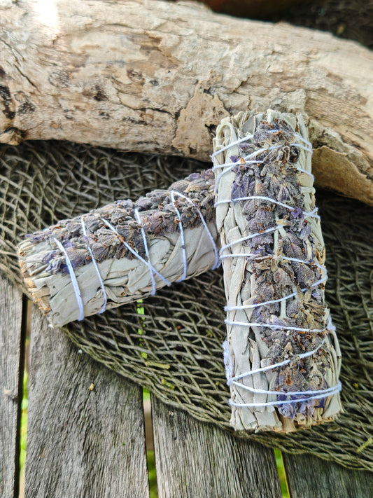 Smudge-Stick Weißer Salbei & Lavendel
