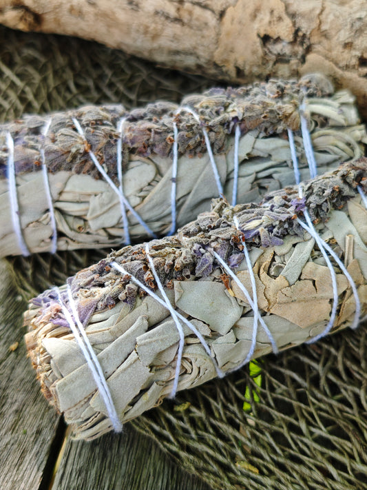 Smudge-Stick Weißer Salbei & Lavendel