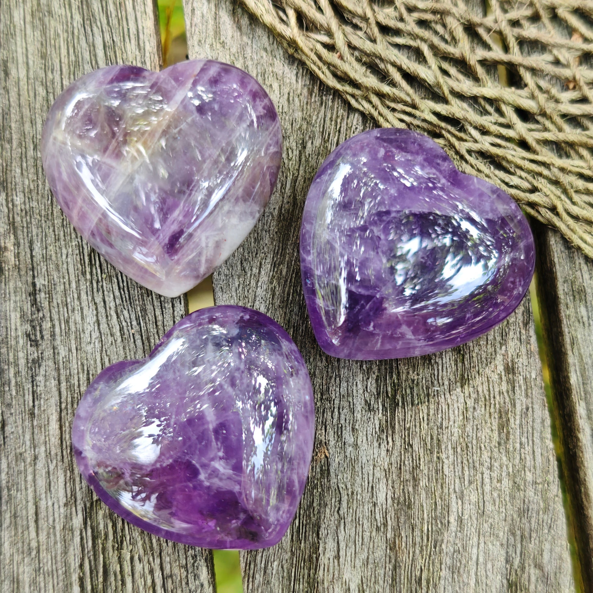 Phantom‑Amethyst Herz