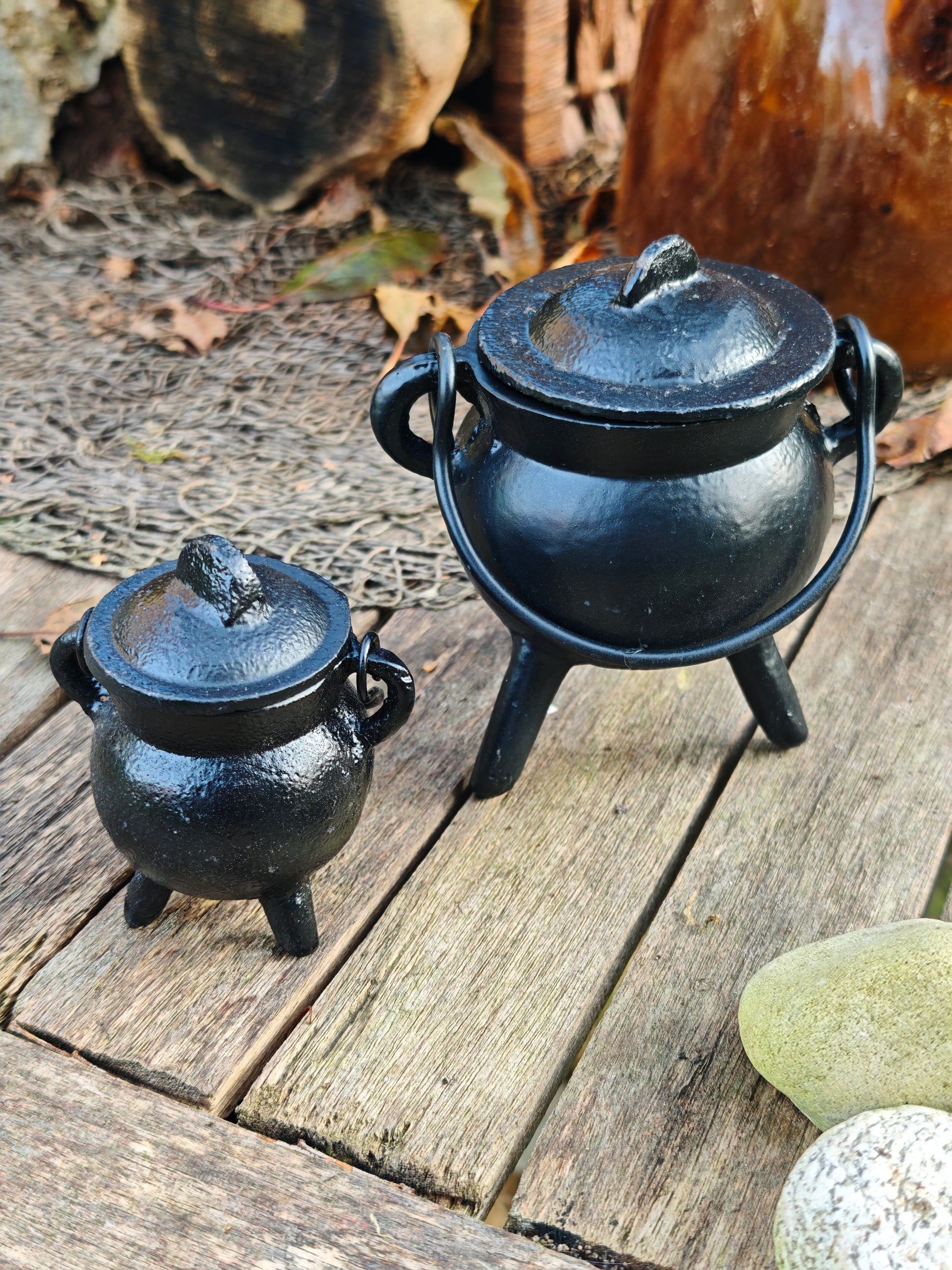 Hexenkessel aus Gusseisen - klein