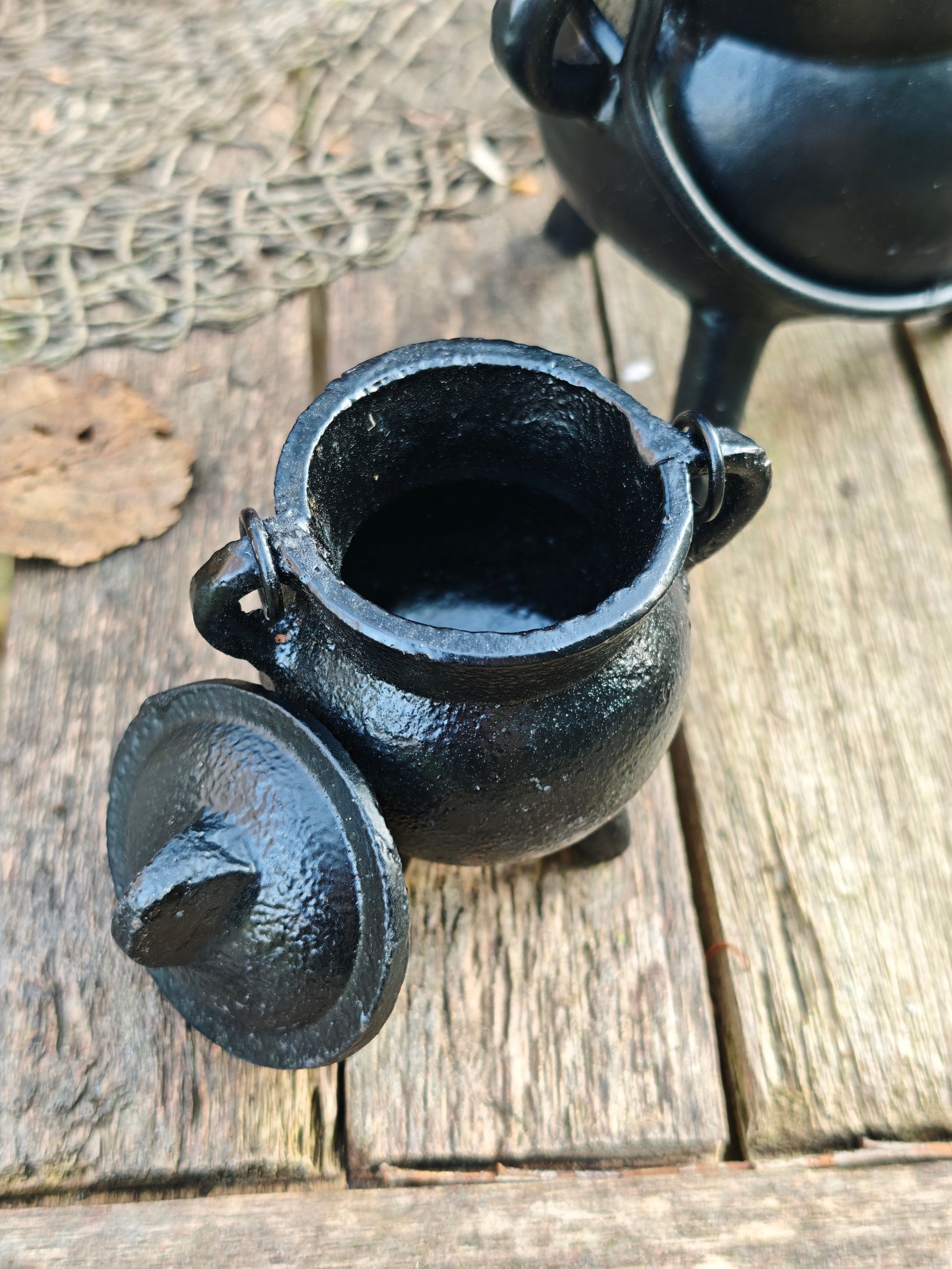 Hexenkessel aus Gusseisen - klein