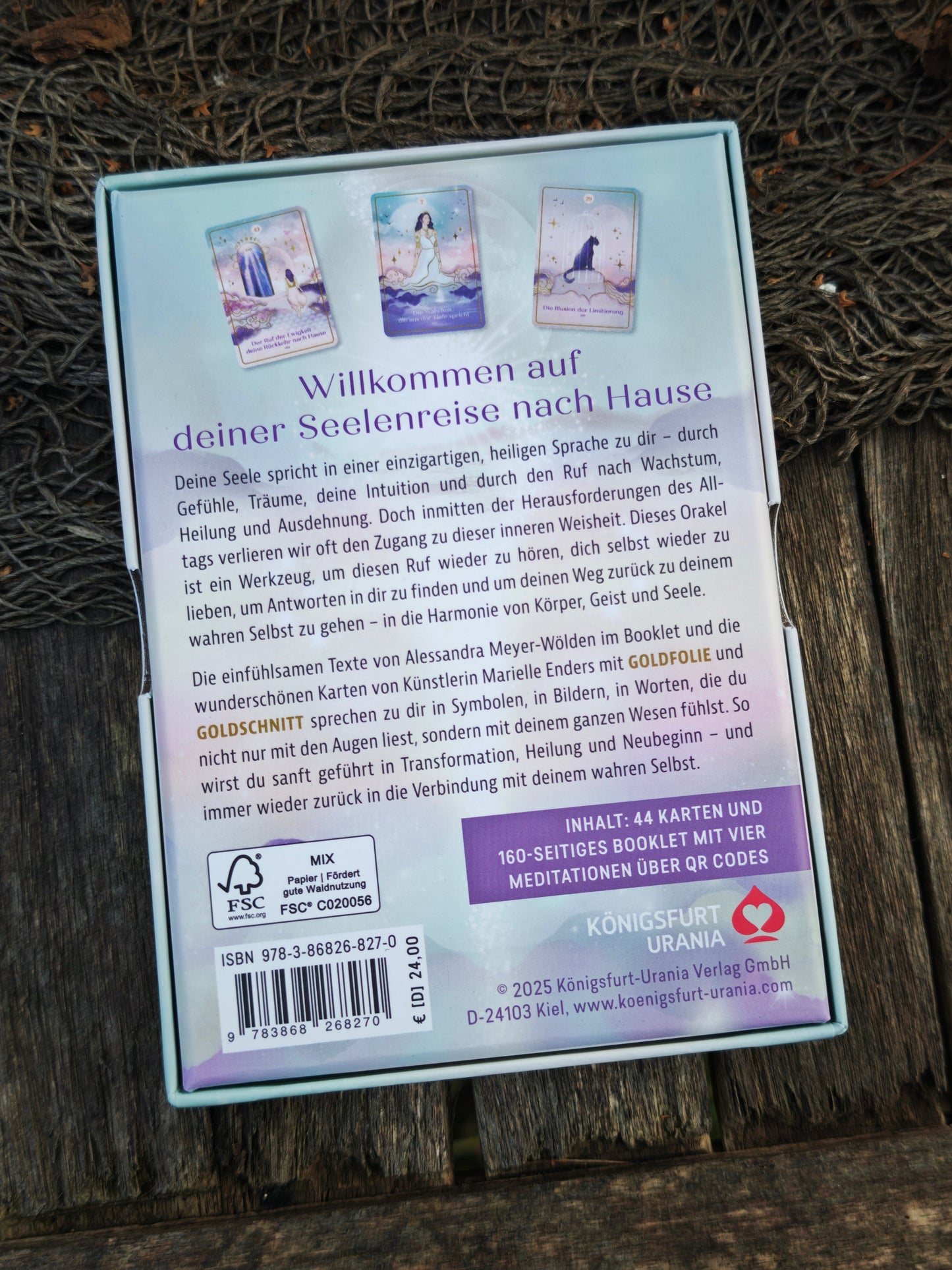 Die Sprache deiner Seele – 44 Inspirationskarten (Orakelkarten)