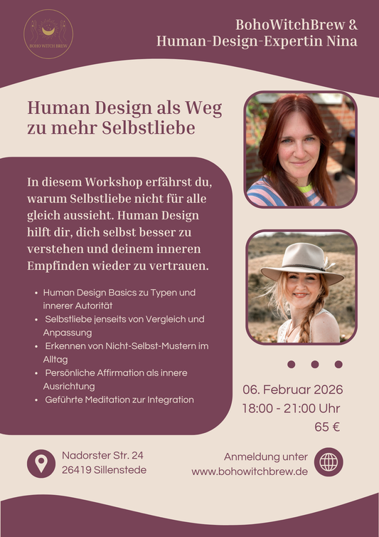 Human Design & Selbstliebe Workshop