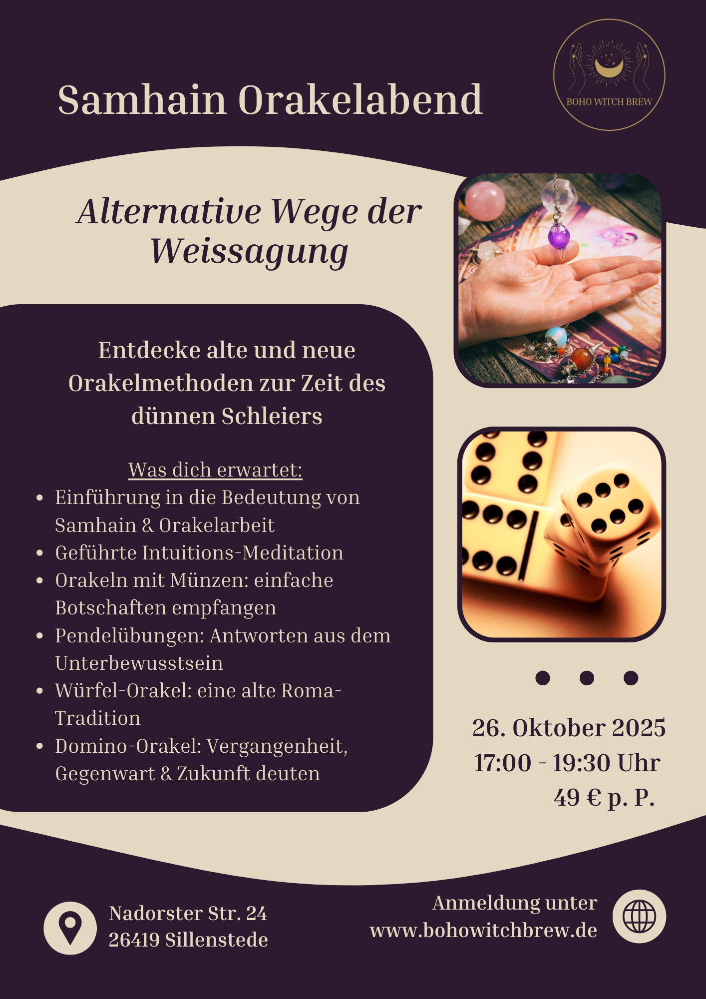 Samhain-Orakelabend – Alternative Wege der Weissagung