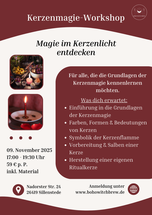 Kerzenmagie-Workshop