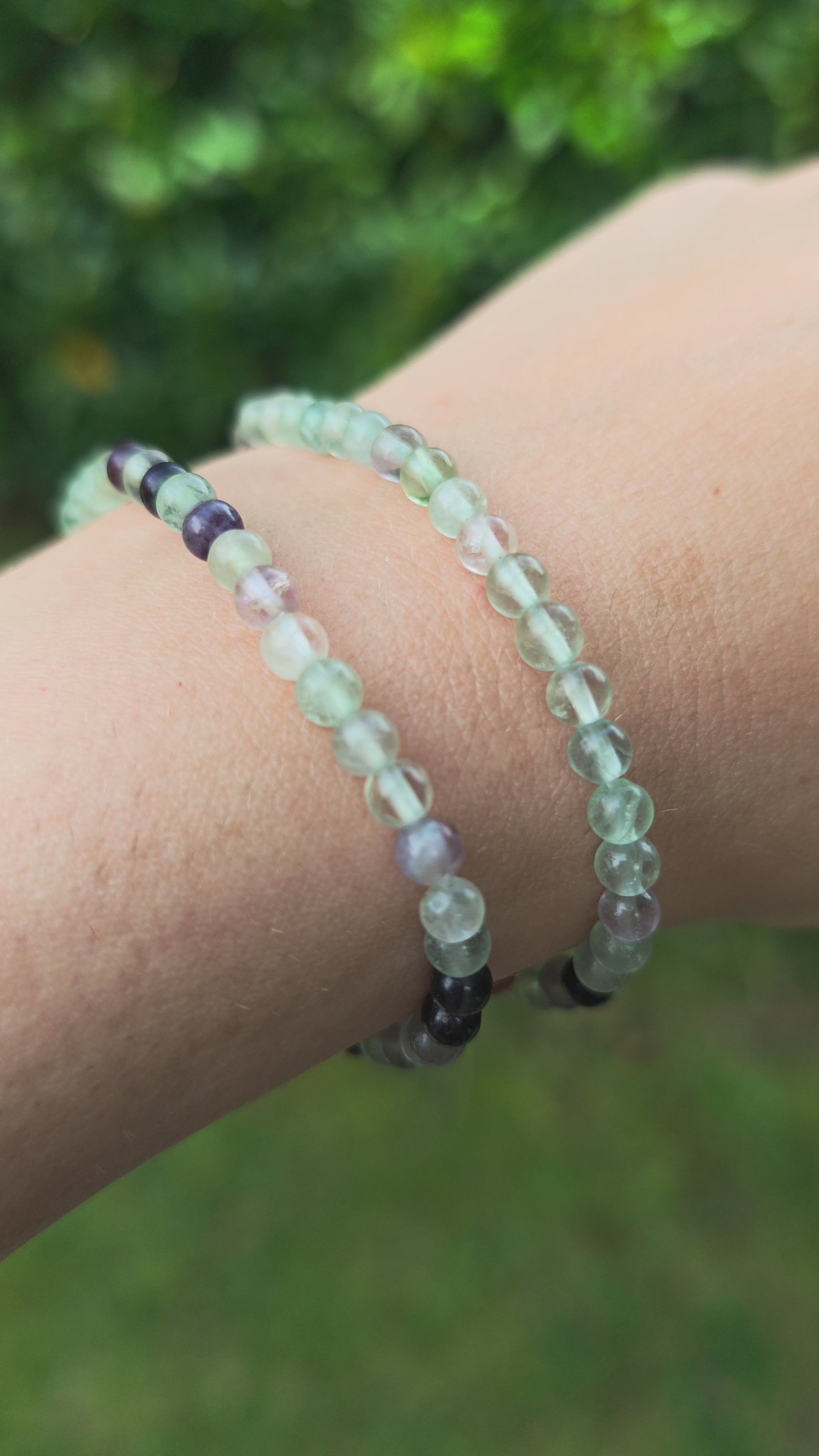 Fluorit Armband