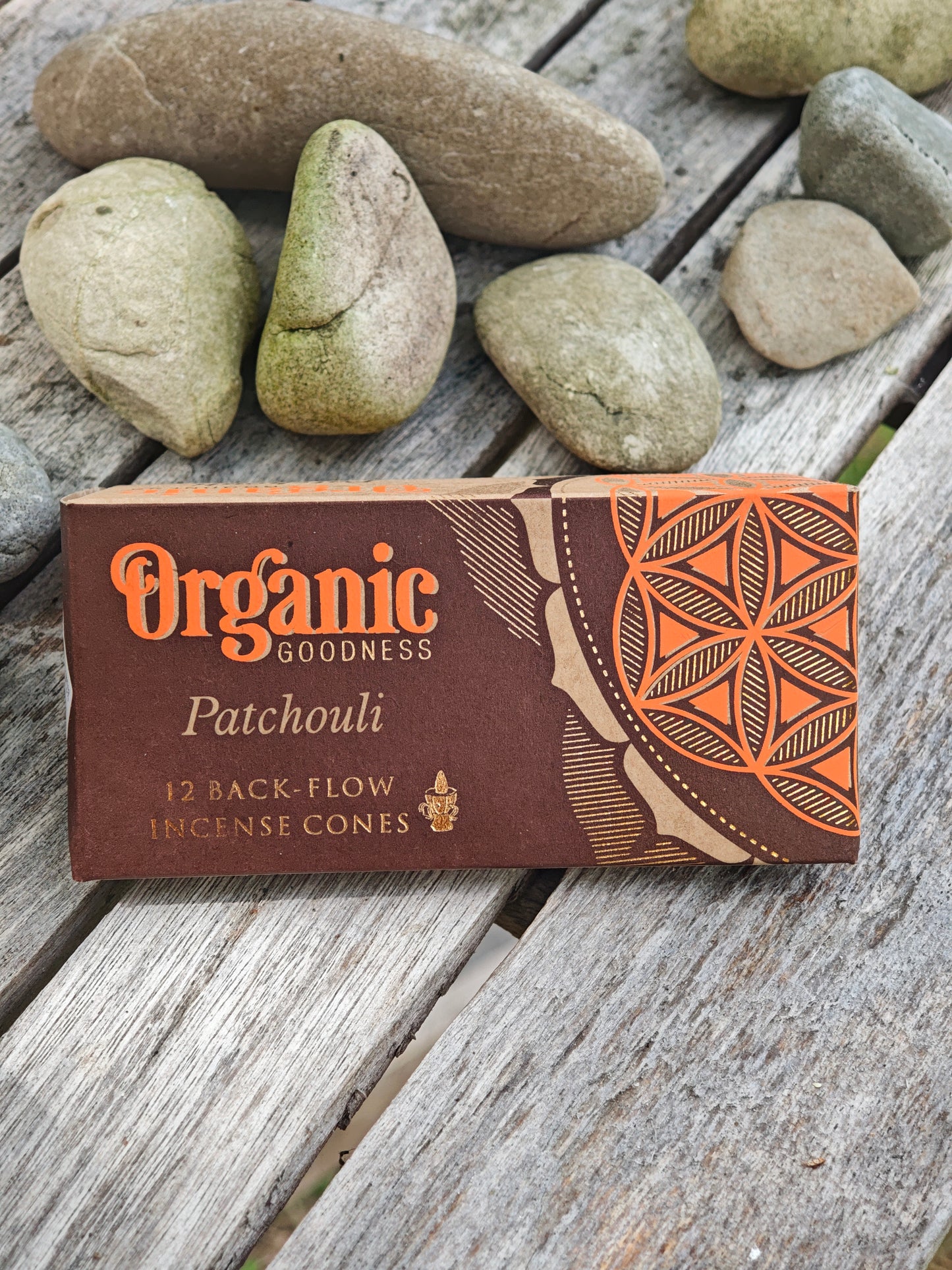 Rückfluss Räucherkegel Organic Goodness