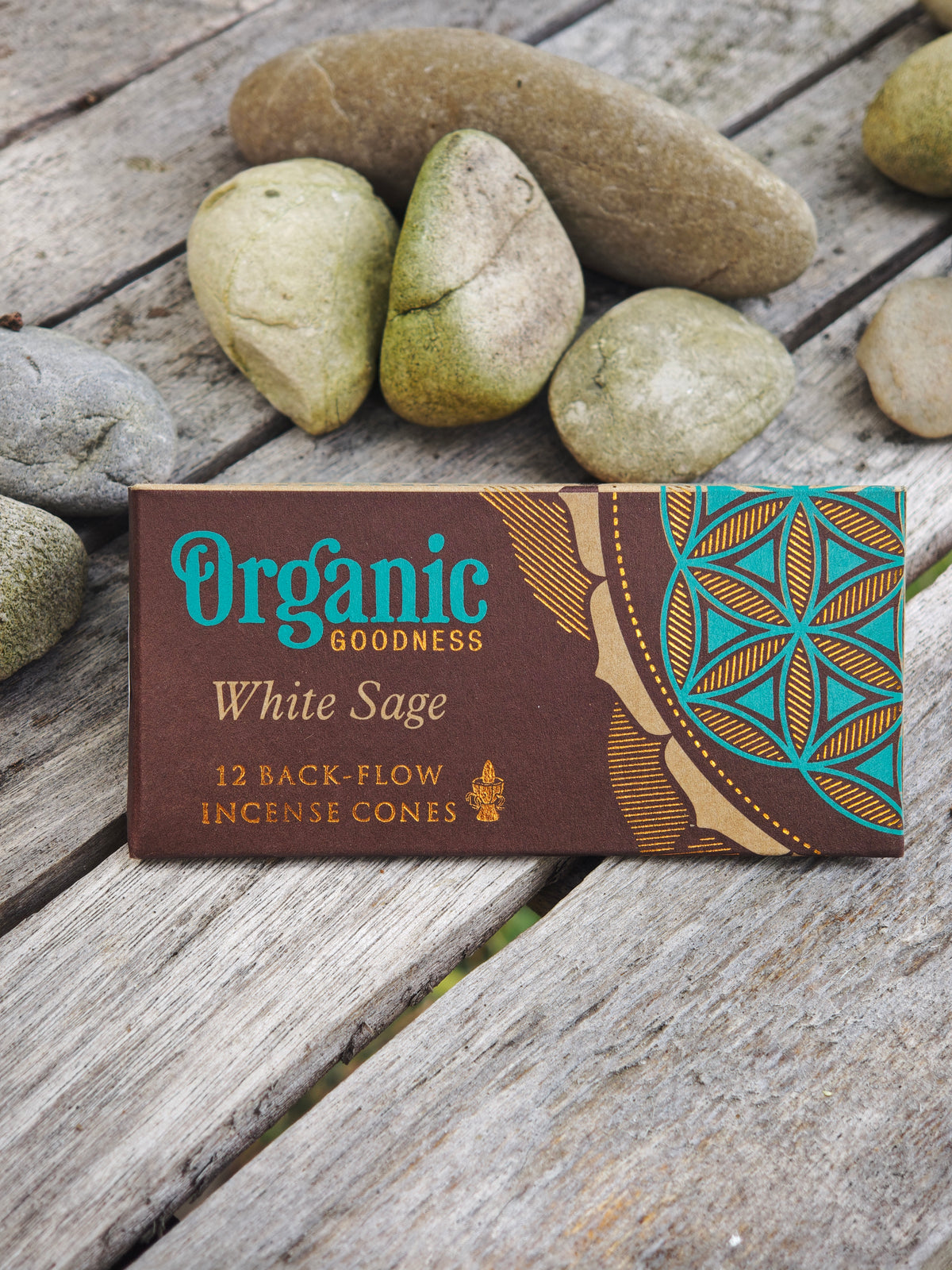 Rückfluss Räucherkegel Organic Goodness